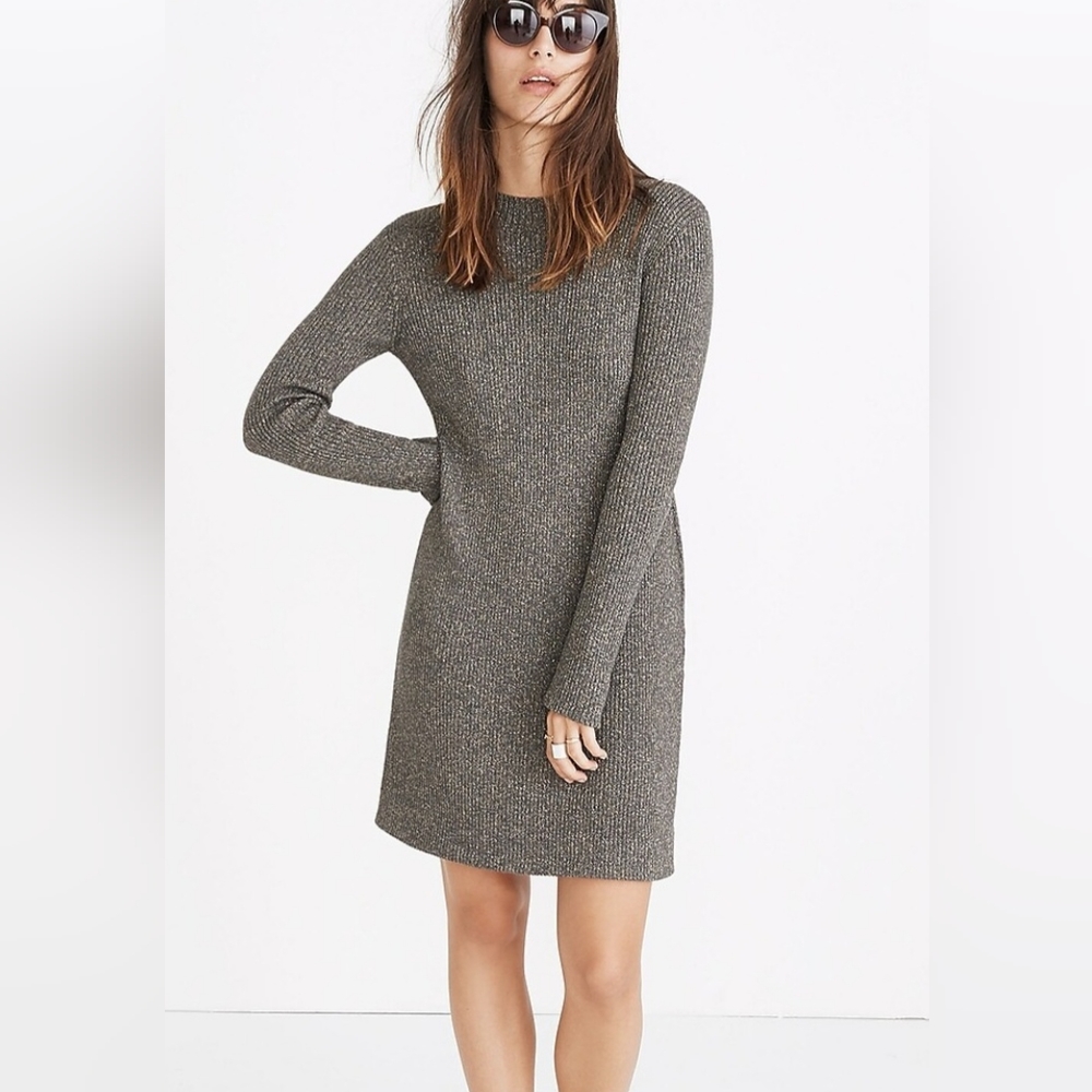 Madwell Night sparkle Mockneck dress